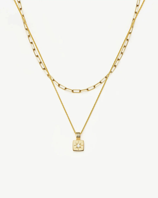 The Effortless Necklace Set | 18ct Gold Plated