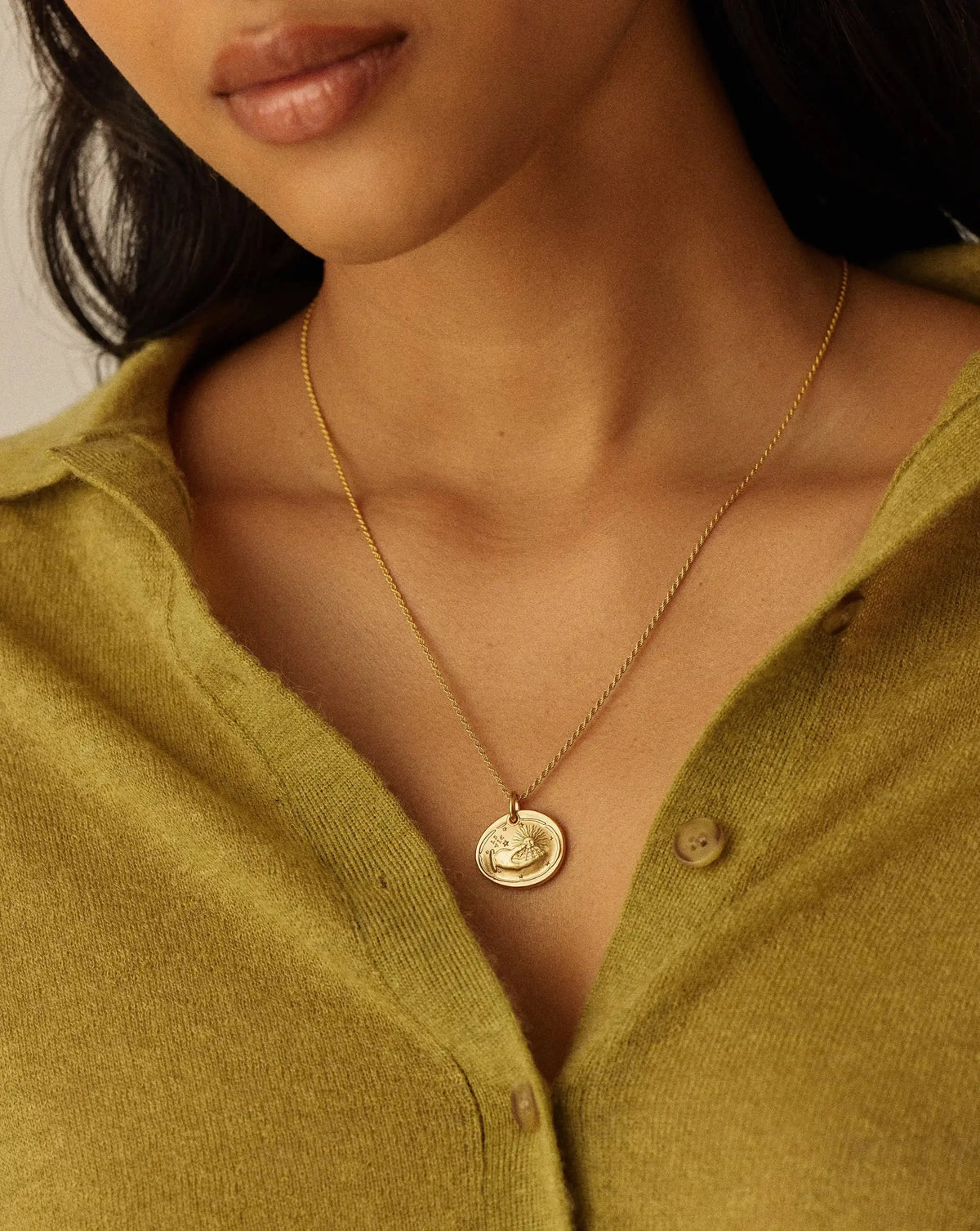 The Fortune Talisman Pendant | 18ct Gold Plated