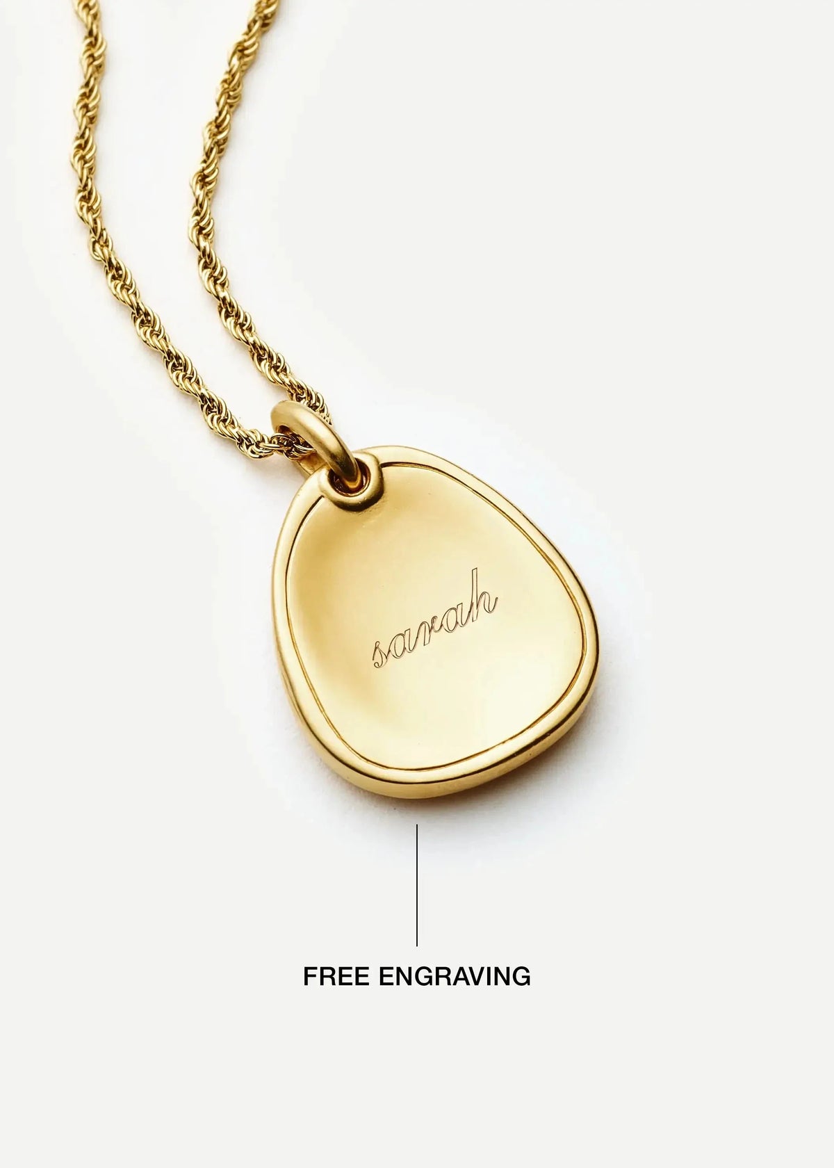 The Heart Talisman Pendant | 18ct Gold Plated