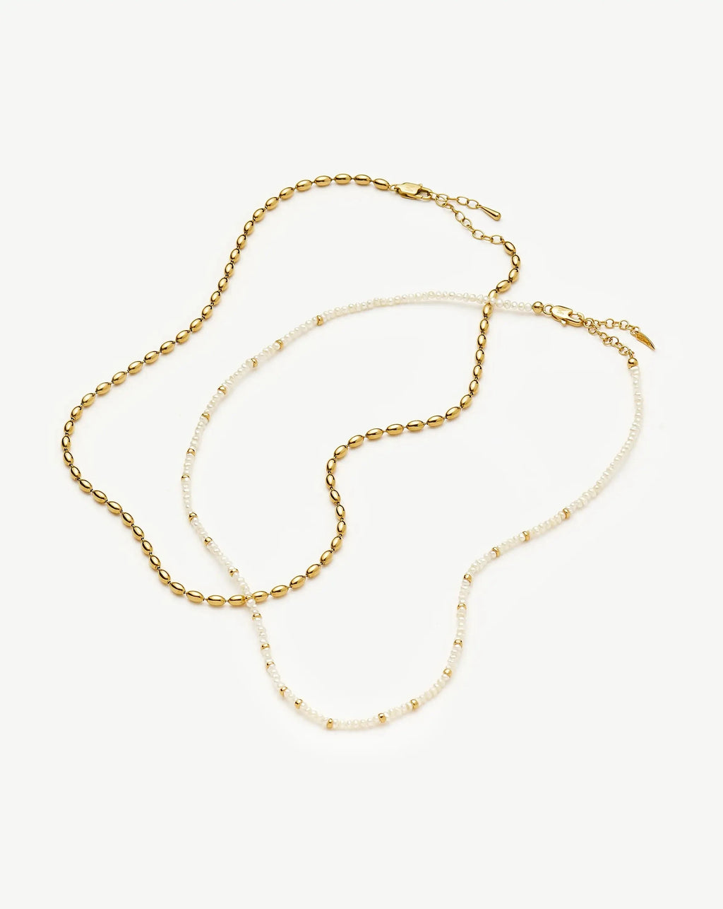 The Pearl-fect Necklace Set | 18ct Gold Plated