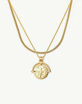 The Roman Arc Everyday Necklace Set | 18ct Gold Plated