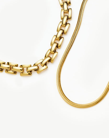 The Timeless Bracelet Set | 18ct Gold Plated