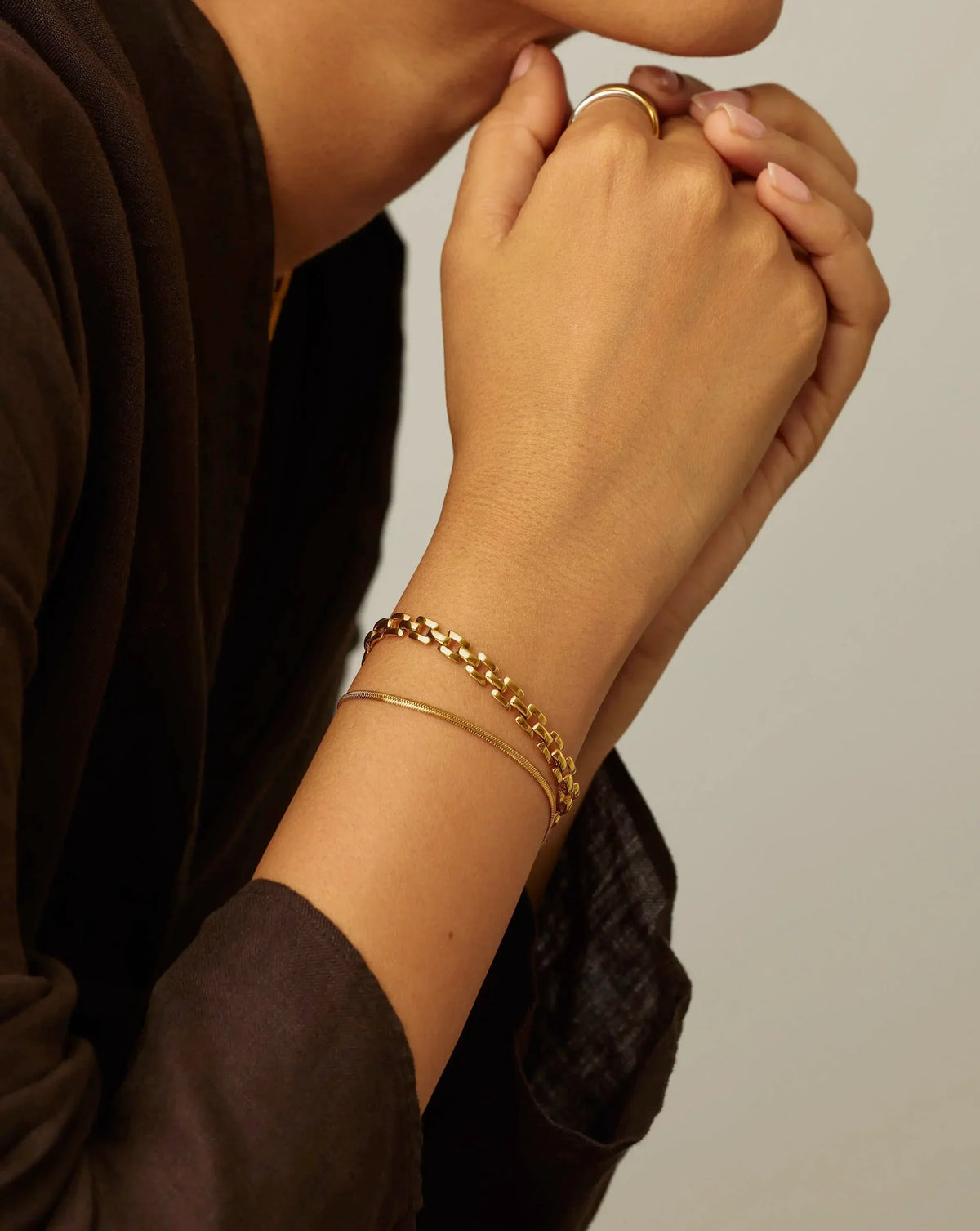 The Timeless Bracelet Set | 18ct Gold Plated