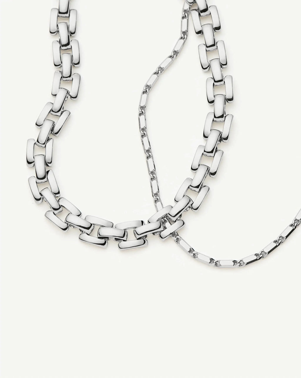 The Timeless Bracelet Set | Sterling Silver/Platinum Plated