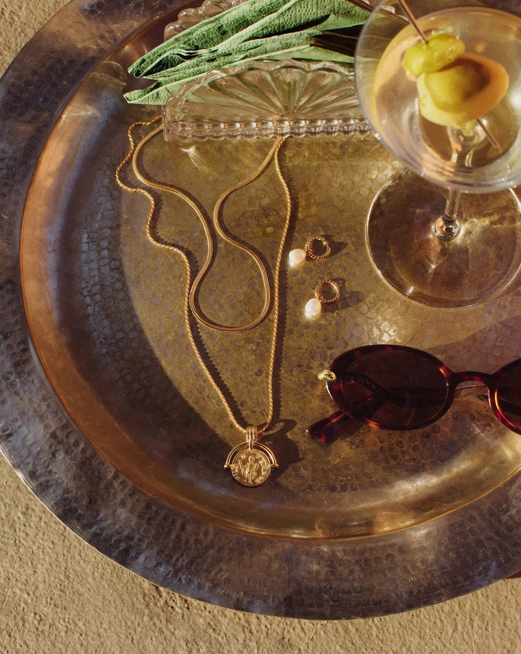 Thin Snake Chain Necklace | 18ct Gold Plated