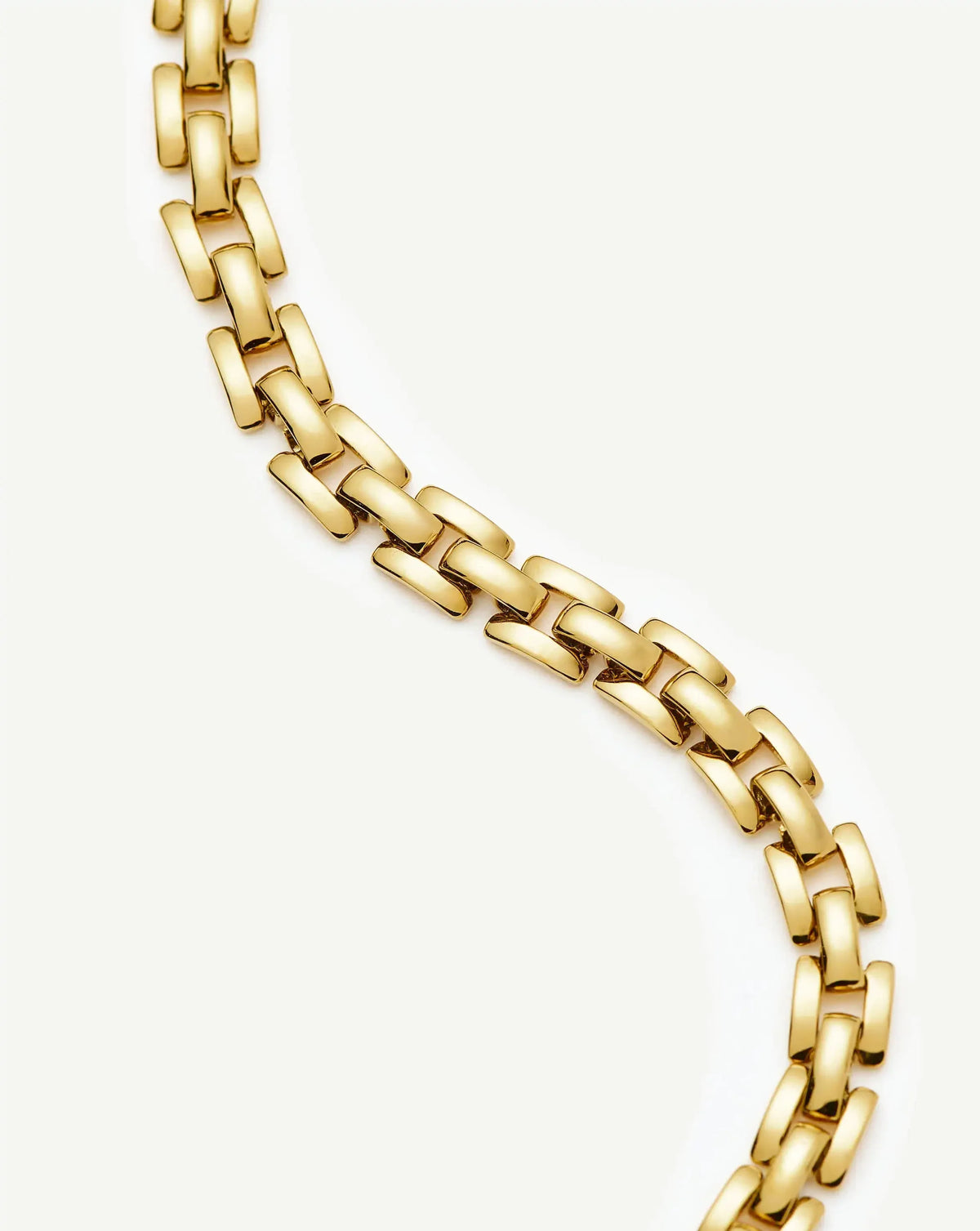 Timepiece Link Chain Bracelet | 18ct Gold Plated